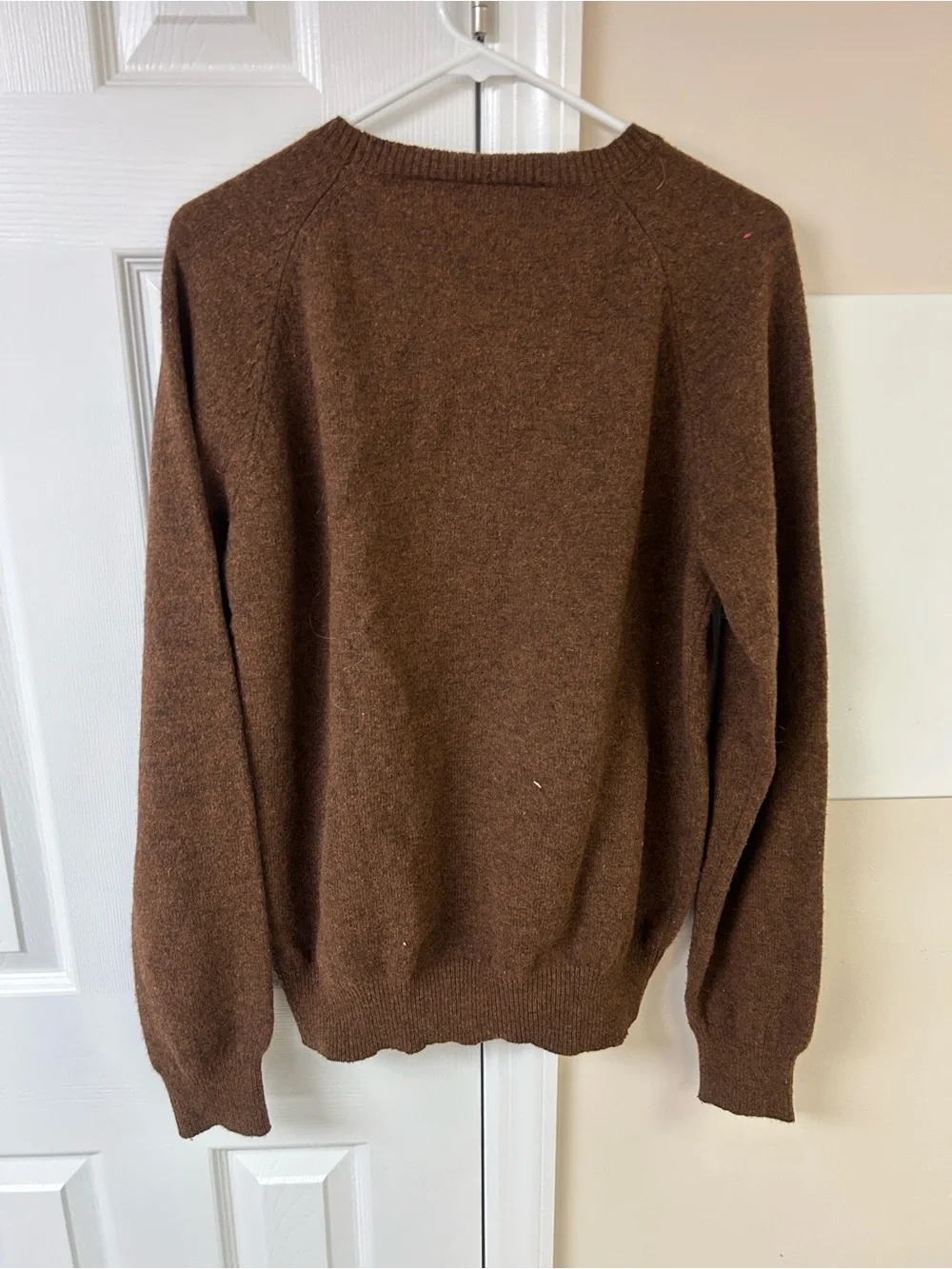 J.Crew Crew Neck Sweated 100% Lambs Wool Large Tall